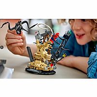 LEGO SPIDERMAN VS SANDMAN