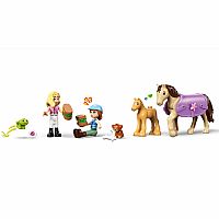 LEGO HORSE AND FOAL TRAILER