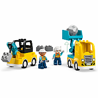 DUPLO 3 IN 1 CONSTRUCTION VEHICLE