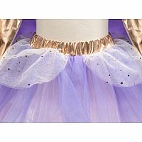 SUPER DUPER TUTU/CAPE  LILAC/GOLD