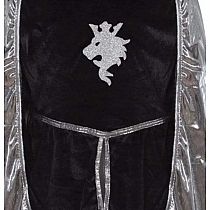SILVER KNIGHT TUNIC/CAPE/CROWN
