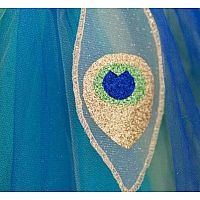 PRETTY PEACOCK DRESS/HEADBAND 5/6