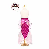 MERMAID GLIMMER SKIRT PINK 5/6