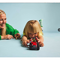 LEGO RED FARM TRACTOR TRAILER