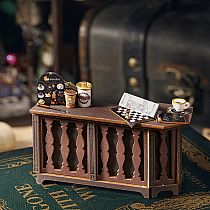 DIY TINIATURE OLD COFFEE HOUSE