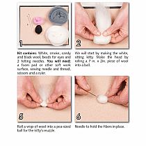WOOLPETS KITTIES--EASY KIT