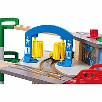 MULTI LEVEL RAILWAY CITY SET