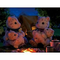 CC SNOW LEOPARD FAMILY--CALICO CRITTERS