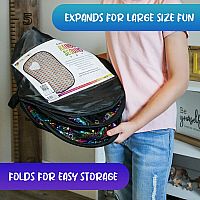 GIANT RAINBOW SEQUINS REVERSIBLE MAT