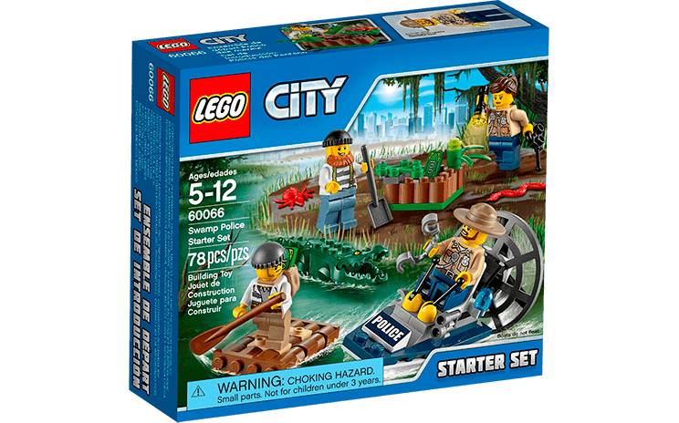 Lego city swamp police starter set new arrivals