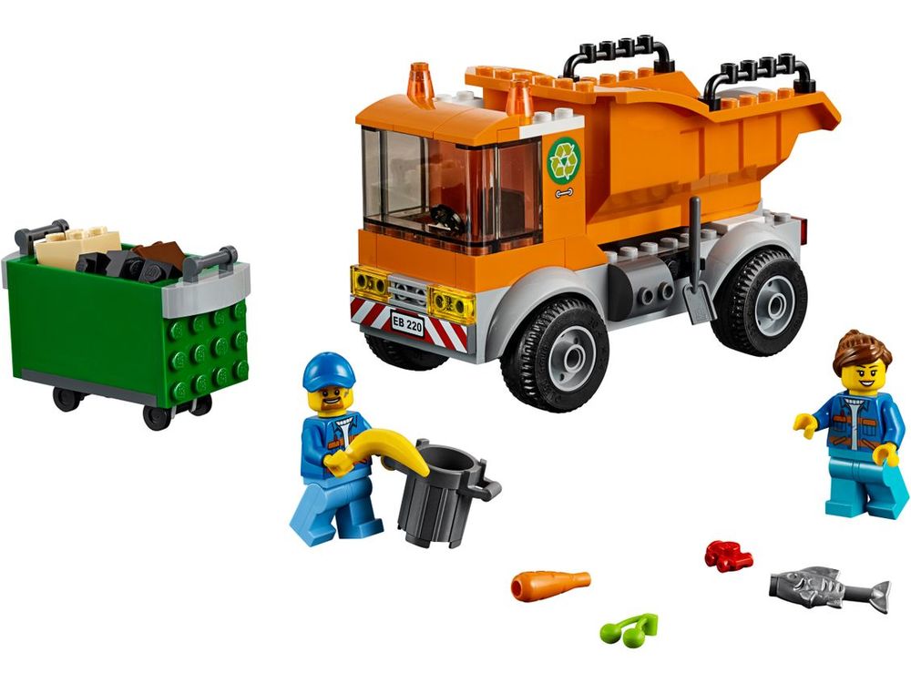 Garbage Truck Building Block Brick Toy 243 Pcs Star Diamond #82107 