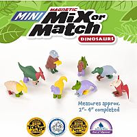 MINI MAG MIX MATCH DINOSAURS