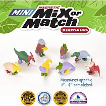 MINI MAG MIX MATCH DINOSAURS