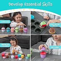 MAGNETIC BAKE & PLAY CUPCAKES