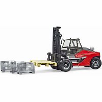 BRUDER FORKLIFT W PALLET