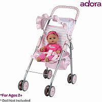 PINK MED  UMBRELLA STROLLER