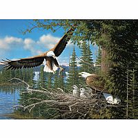 NESTING EAGLES 1000PC PUZ