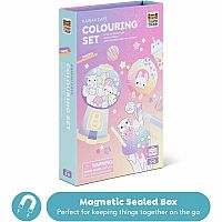 KAWAII CAFÉ COLORING SET