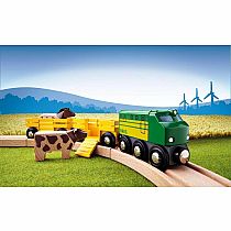 BRIO Farm Railway Set