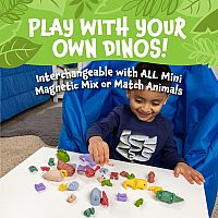 MINI MAG MIX MATCH DINOSAURS