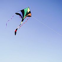 RAINBOW SPARKLER HI-FLY KITE