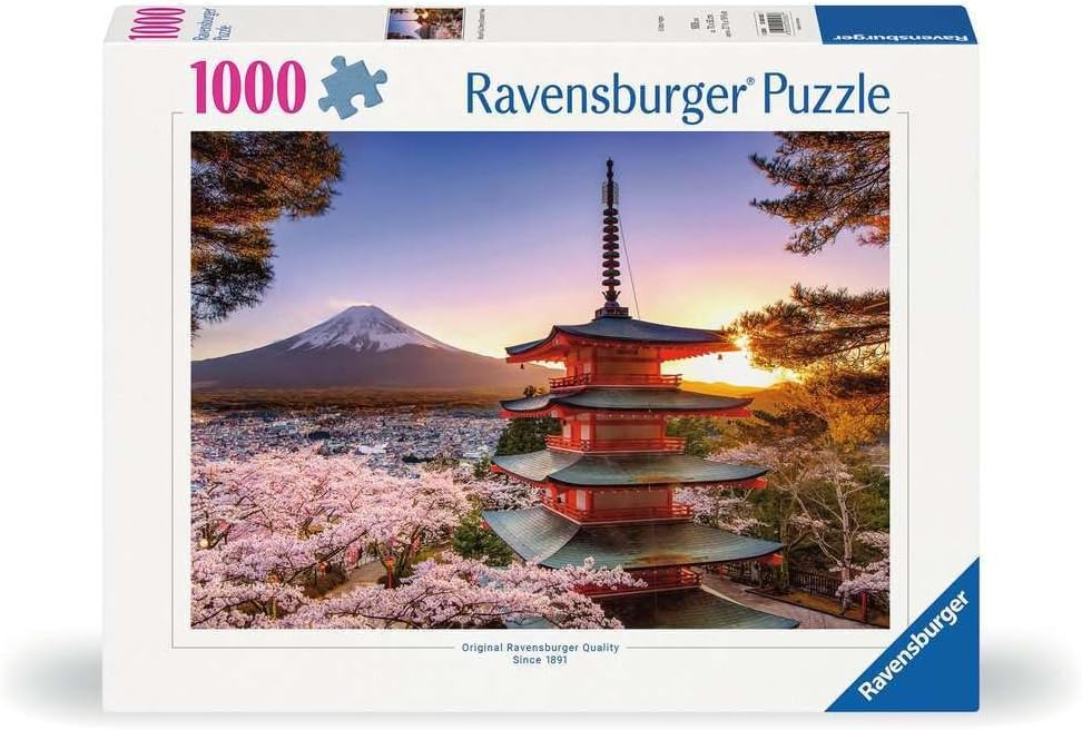 MT FUJI CHERRY BLOSSOM 1000 PC