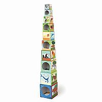 STACKING TOWER WORLD ANIMALS