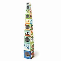 STACKING TOWER WORLD ANIMALS