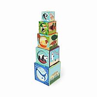 STACKING TOWER WORLD ANIMALS