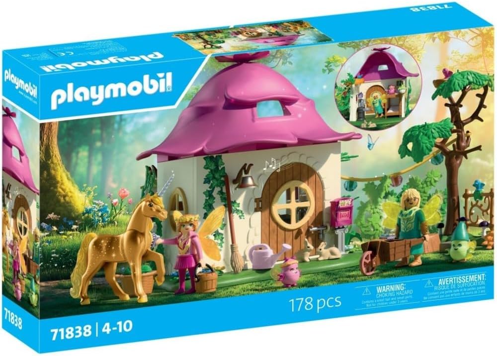 PM FAIRY HOME W GOLDEN UNICORN