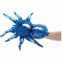 BLUE TARANTULA HAND PUPPET