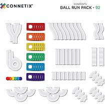 CONNETIX RAINBOW BALL RUN 92 PIECE
