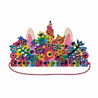 JEWEL ART CROWNS/UNICORN/FLOWERS
