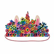 JEWEL ART CROWNS/UNICORN/FLOWERS