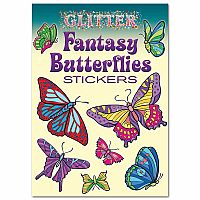 DOVER GLITTER BUTTERFLY STICKERS