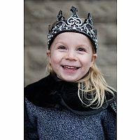 MEDIEVAL CROWN SILVER/BLK