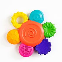 FLOWER RATTLE TEETHER