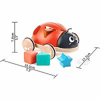 LADYBUG SHAPE SORTER