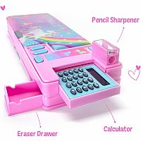 MULTI FUNCT PENCIL CASE UNICORN