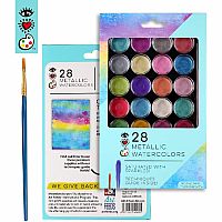 IHA 28 METALLIC WATERCOLORS