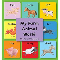 MY FARM ANIMAL WORLD  - Elizabeth Golding, Amanda Gulliver