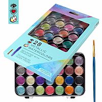 IHA 28 METALLIC WATERCOLORS