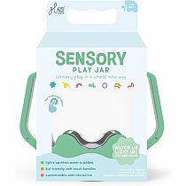 SENSORY PLAY JAR TEAL