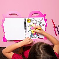 UNICORN SUPER COLORING /STKR B