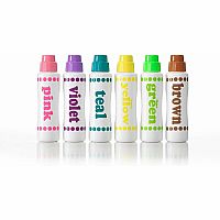 Dot-Art Markers 6-pk Brilliant [Washable]
