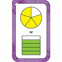 FRACTIONS FLASH CARDS TCR