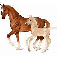 BREYER Power & Precision Horse & Foal Set 