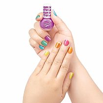 RAINBOW NAIL POLISH 7 DAY SET