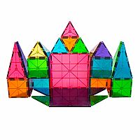 Magna-Tiles® Clear Colors 100 Piece Set