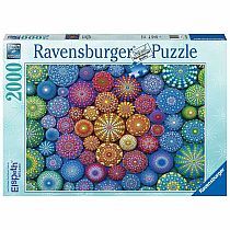 RADIATING RAINBOW MANDALA 2000 PC